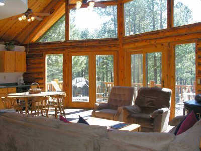 Myrick S Cabins The Beartooth Cabin Greer Arizona Cabin Rentals